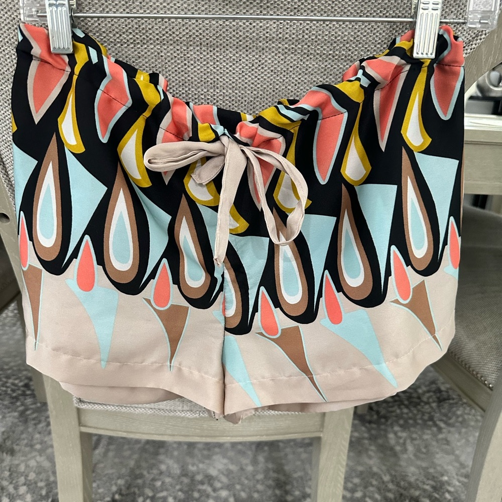 Silky Drawstring Shorts